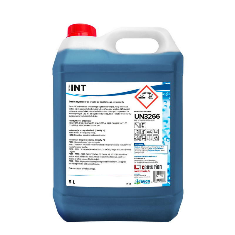 Tevan INT 5L - koncentrat do czyszczenia wnętrz