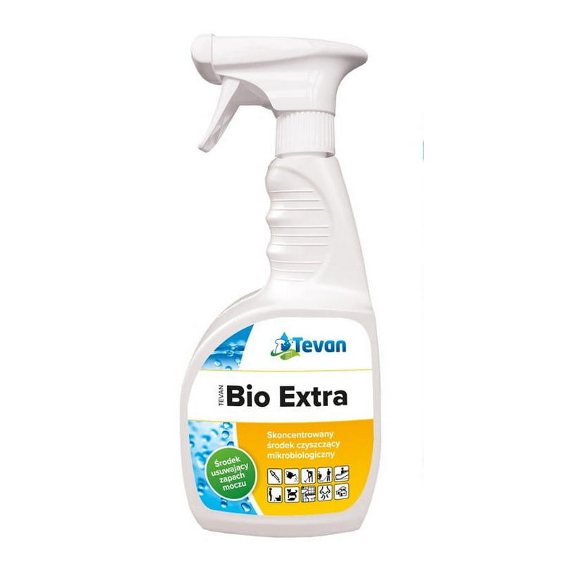 Tevan Bio Extra 750ml - Neutralizator zapachów Płyn do toalet eliminuje zapach