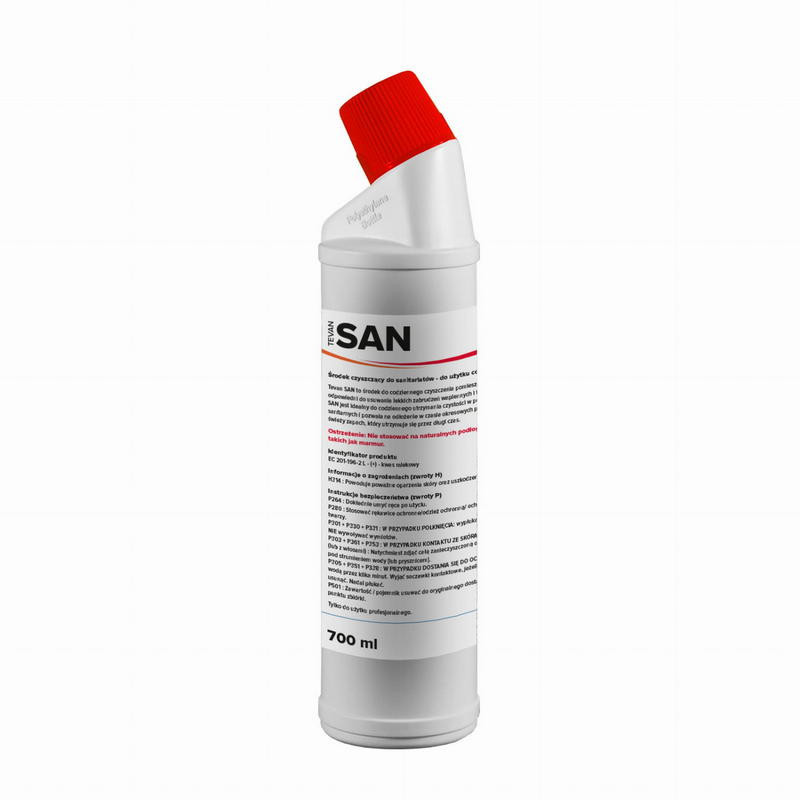 Tevan SAN 700 ml - Płyn do czyszczenia toalet i sanitariatów