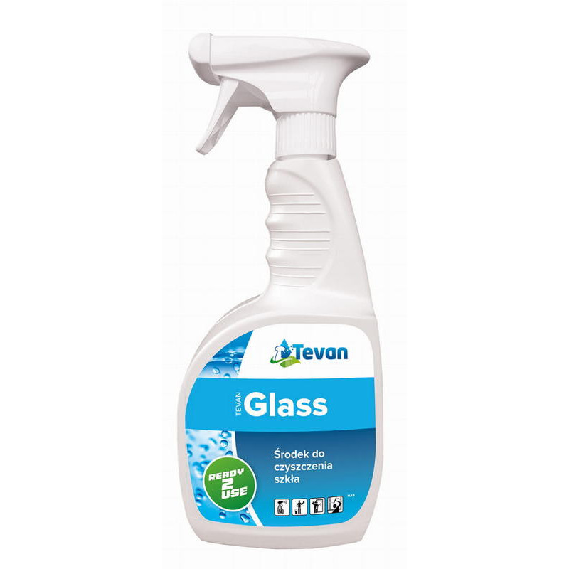 Tevan GLASS butelka ze sprayem 750ml pusta butelka