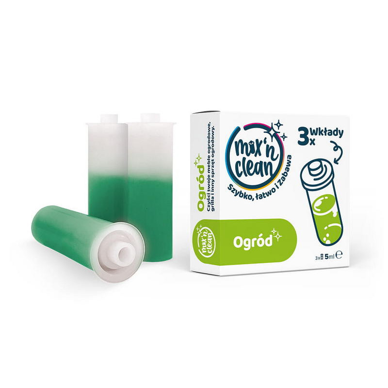 Mix'n Clean Ogród zapas 3 szt - zielone kapsułki