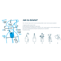 Mix'n Clean Okna zapas 3 szt - niebieskie kapsułki