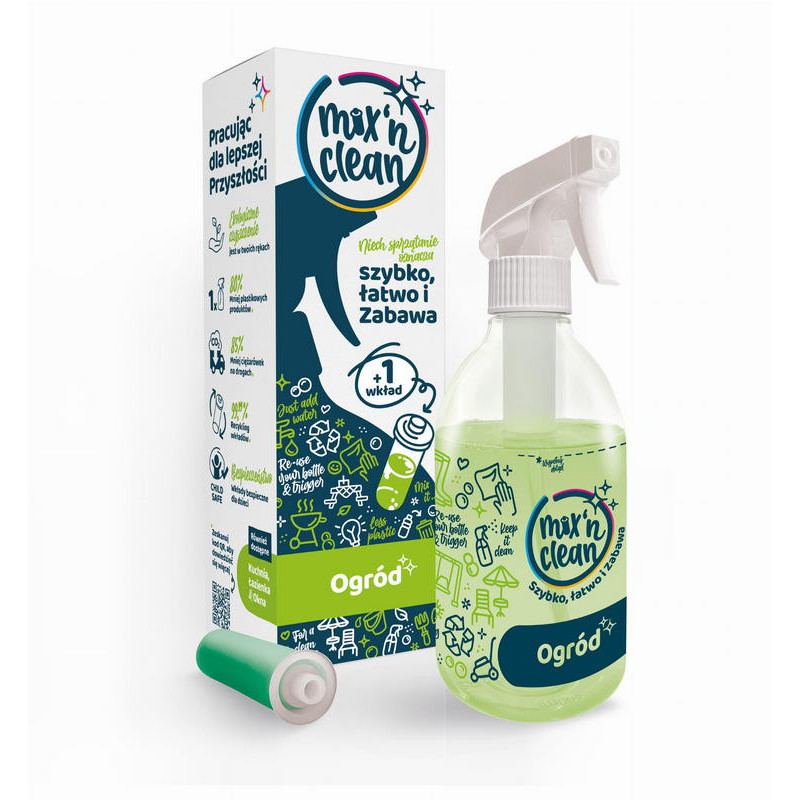 Mix'n Clean Ogród zestaw startowy butelka + 1 kapsułka