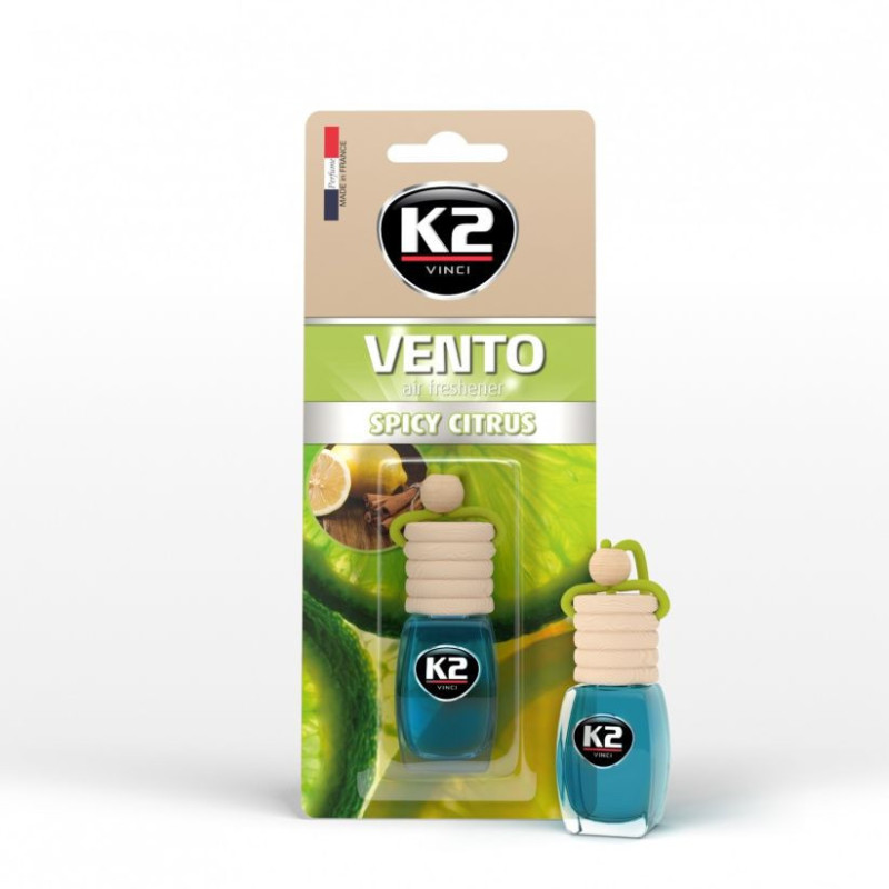 K2 vento SPICY CITRUS Zapach do samochodu 8ml
