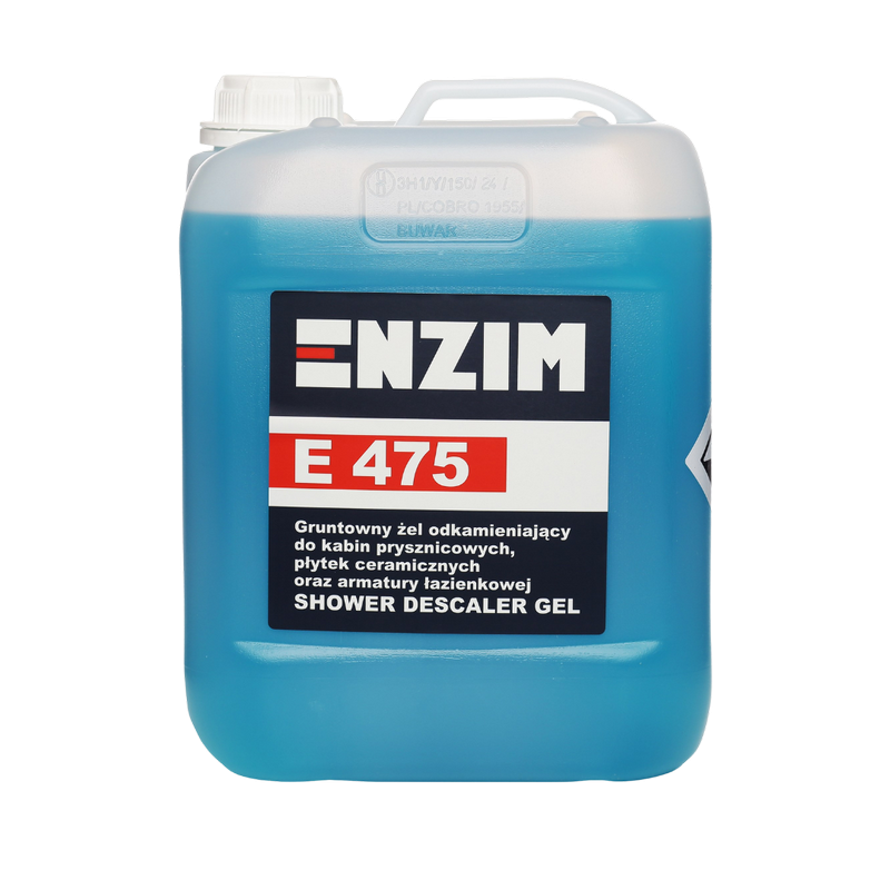 ENZIM E475 - odkamieniający żel do kabin prysznicowych 5L