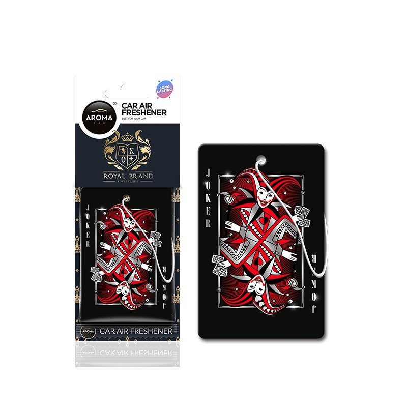 JOKER Zawieszka zapachowa AROMA Car Silver