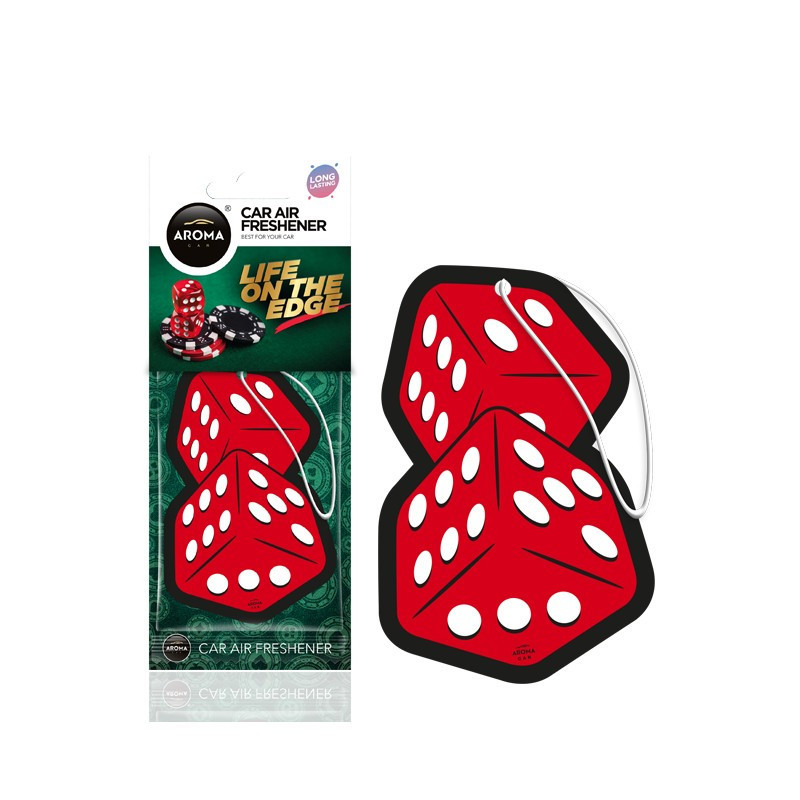 DICE Kości Zawieszka zapachowa AROMA Car