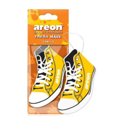 WANILIA zawieszka zapachowa do samochodu AREON Sneakers TRAMPEK celuloza VANILLA