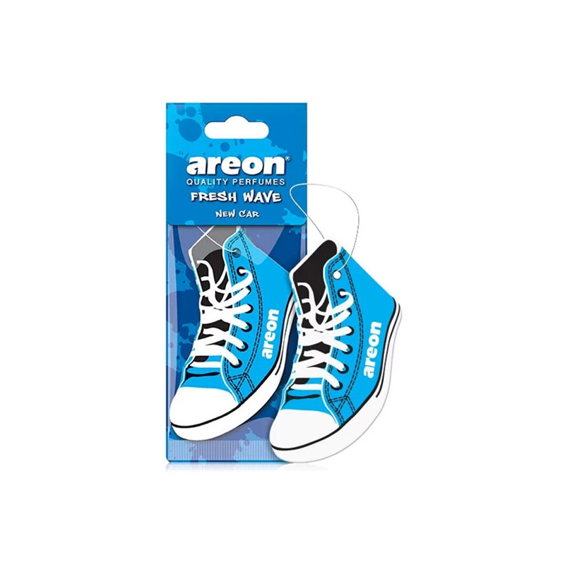 NEW CAR zawieszka zapachowa do samochodu AREON Sneakers TRAMPEK celuloza