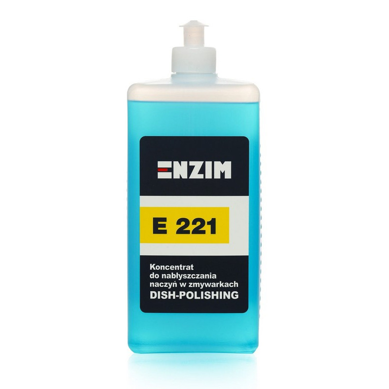 ENZIM E221 koncentrat do nabłyszczania naczyń w zmywarkach 1L DISH-POLISHING