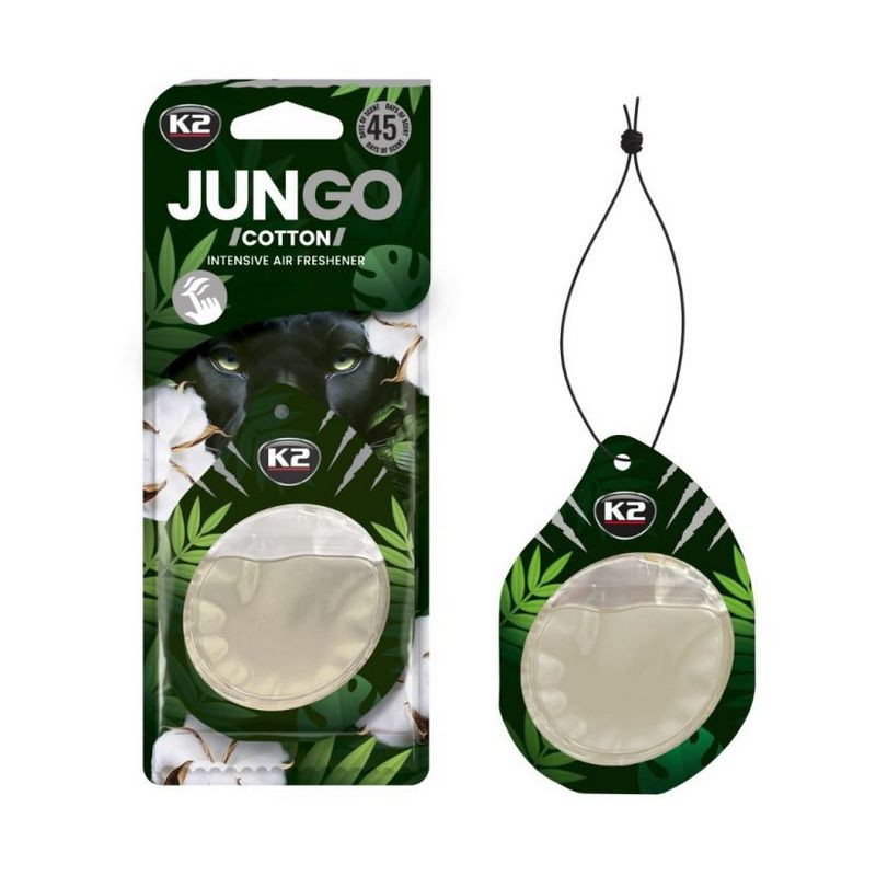 K2 JUNGO COTTON Membranowa zawieszka zapachowa Bawełna