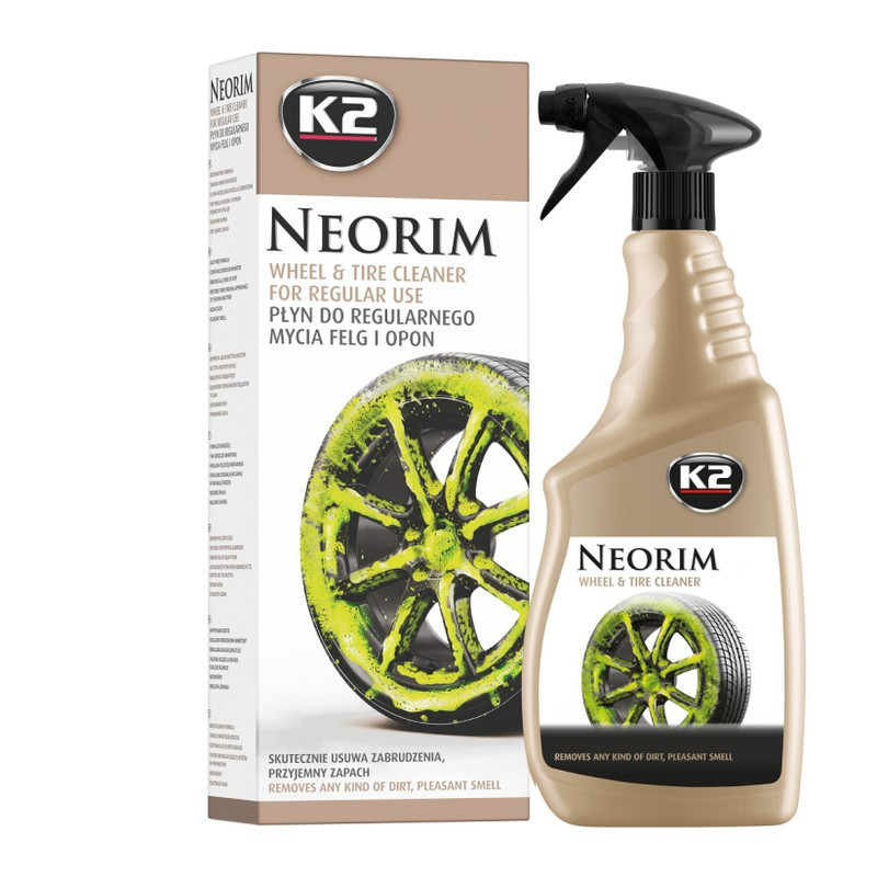 K2 NEORIM 700ml Płyn do regularnego mycia felg i opon