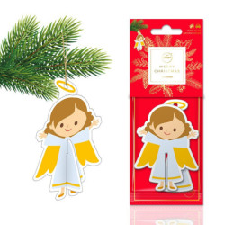 ANGEL CINNAMON Zawieszka zapachowa 3D AROMA Car celuloza Aniołek 3D Cynamon