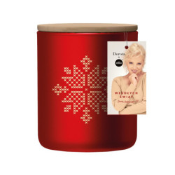 CYNAMONOWY WIECZÓR Zestaw prezentowy świeca + patyczki AROMA Home & Dorota