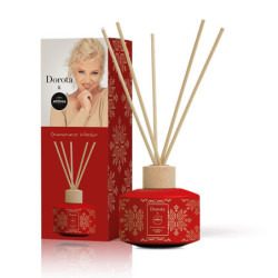 CYNAMONOWY WIECZÓR Zestaw prezentowy świeca + patyczki AROMA Home & Dorota