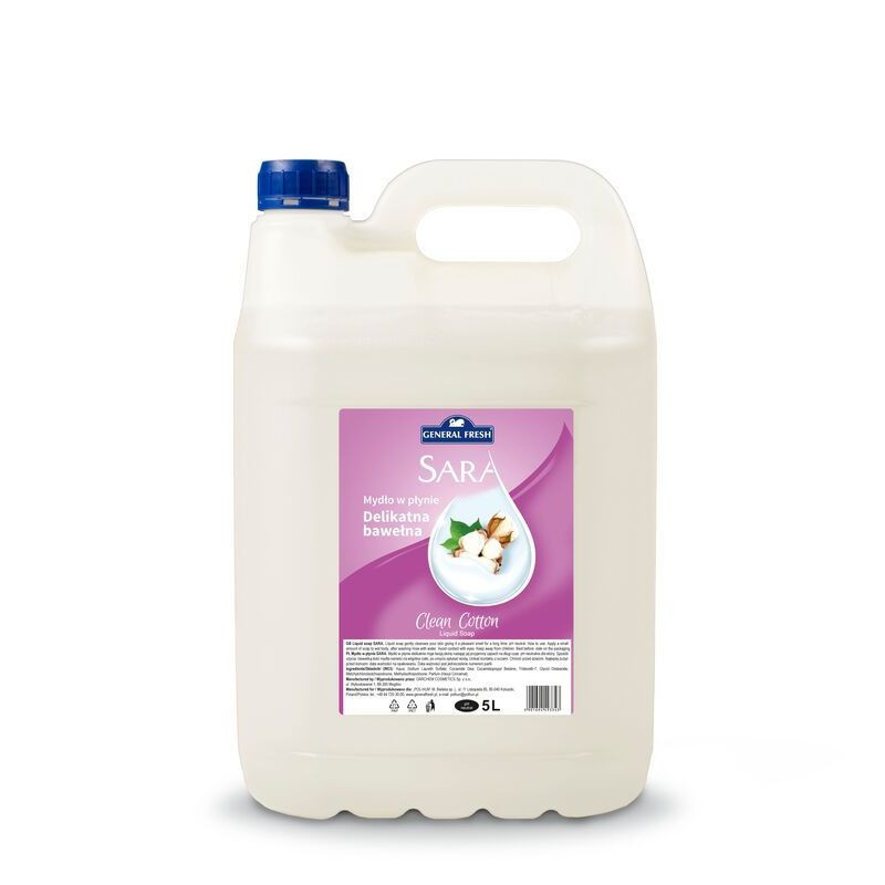 BAWEŁNA Mydło w płynie Sara 5l General Fresh