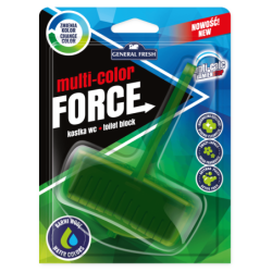 Zawieszka barwiąca wodę do WC LEŚNY Multi Color Force General Fresh 1szt