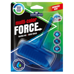 Zawieszka barwiąca wodę do WC MORSKI Multi Color Force General Fresh 1szt