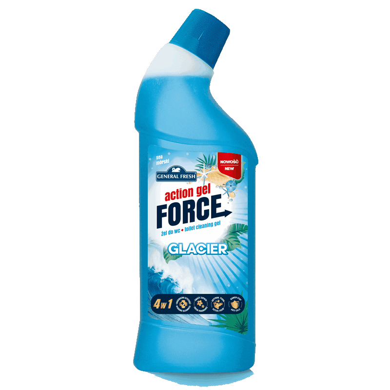 MORSKI Zapachowy żel do WC Action Gel Force glacier General Fresh 1L