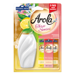 Odświeżacz Mini Spray THREE SENSES trzy zapachy Ge