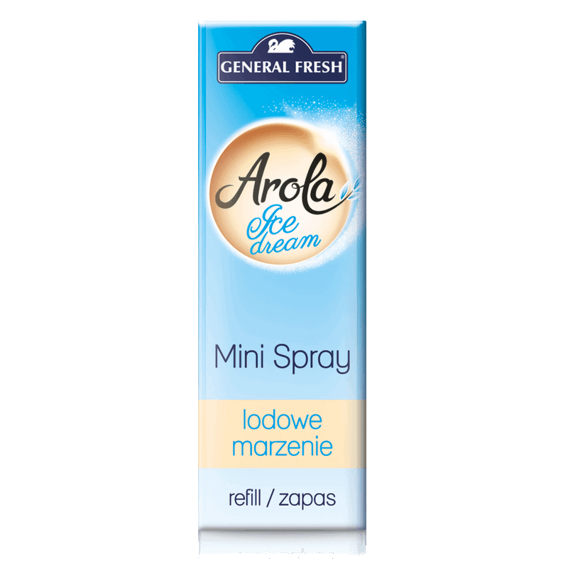 Zapas Mini Spray ICE DREAM odświeżacz powietrza General Fresh