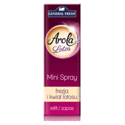 Zapas Mini Spray LOTOS I FREZJA odświeżacz powietrza General Fresh