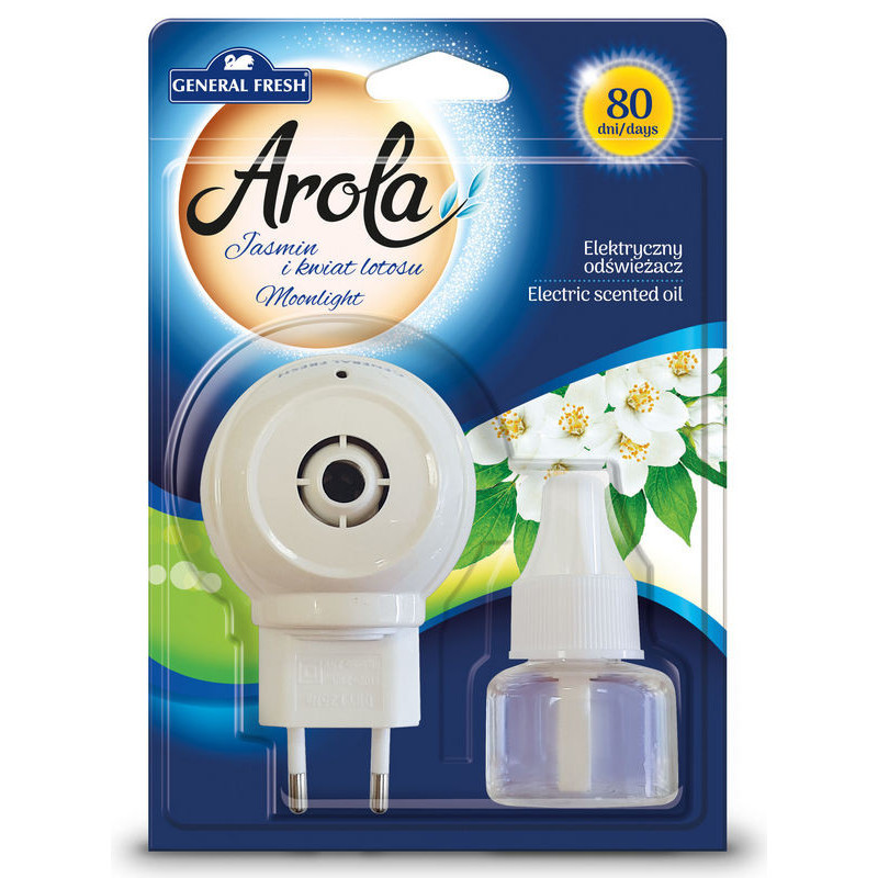 JAŚMIN I LOTOS Elektryczny odświeżacz powietrza Arola General Fresh