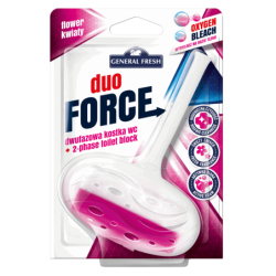 KWIATOWA Dwufazowa kostka do WC – Duo-FORCE General Fresh 1Szt.