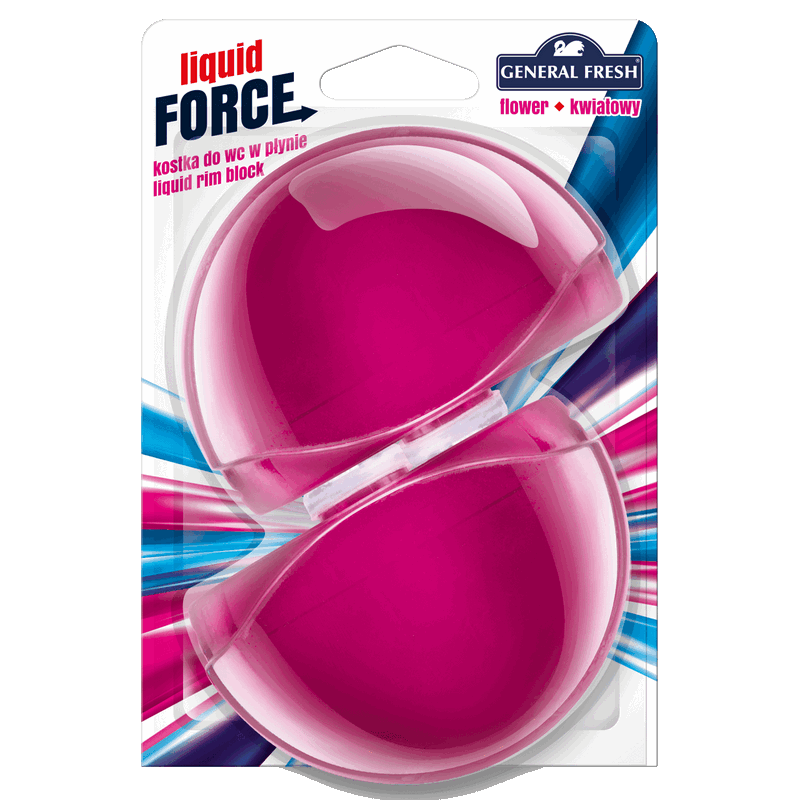 KWIATOWA Kostka w płynie ZAPAS 2szt Liquid-FORCE General Fresh