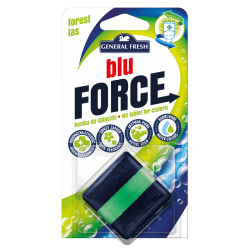 Kwadratowa Kostka do spłuczki LAS - Blu-Force 1szt General Fresh