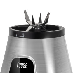 Teesa Blender Kielichowy Easy Expert Go 1300W , Szklany Kielich 1,5L + Kubek Podróżny 600 Ml [[