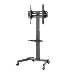 Cabletech Mobilny Uchwyt Tv - Stojak Z Półką [[