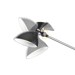 Rebel Lampa Stojaca Led Ze Ściemniaczem I Zmianą Temperatury Barwowej [[