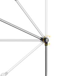 Rebel Lampa Stojaca Led Ze Ściemniaczem I Zmianą Temperatury Barwowej [[