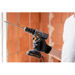 Rebel Akumulatorowa Wiertarko-Wkrętarka Udarowa 20V 2A Box [[