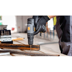 Rebel Akumulatorowa Wiertarko-Wkrętarka Udarowa 20V 2A Box [[