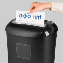 Rebel Niszczarka Dokumentów Rebel, Kart, Cd Z Koszem 21 L [[