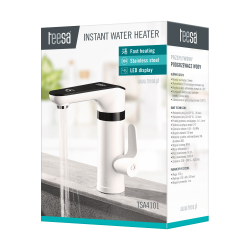 Teesa Przepływowy Podgrzewacz Wody - Bateria Stojąca Biała [[
