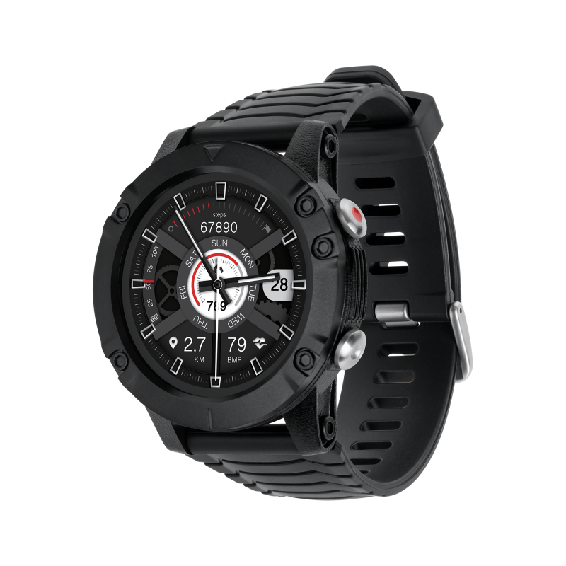 Krüger&Matz Smartwatch Kruger&Matz Activity  Black Gps [[