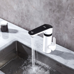 Teesa Przepływowy Podgrzewacz Wody - Bateria Stojąca Biała [[