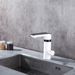 Teesa Przepływowy Podgrzewacz Wody - Bateria Stojąca Biała [[