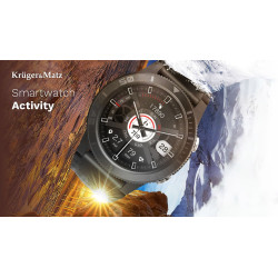 Krüger&Matz Smartwatch Kruger&Matz Activity  Black Gps [[
