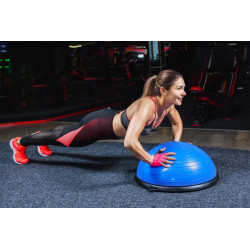 Rebel Półpiłka Do Balansowania, Trener Równowagi 58Cm + Pompka, Rebel Active [[