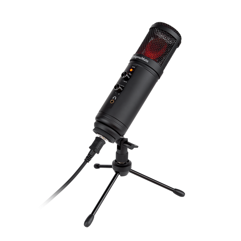 Krüger&Matz Mikrofon Gamingowy / Vlogerowy Na Usb  Kruger&Matz Warrior Gv-100 [[