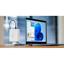 Krüger&Matz Ładowarka Sieciowa Kruger&Matz 140 W Gan Z Funkcją Quick Charge I Power Delivery [[