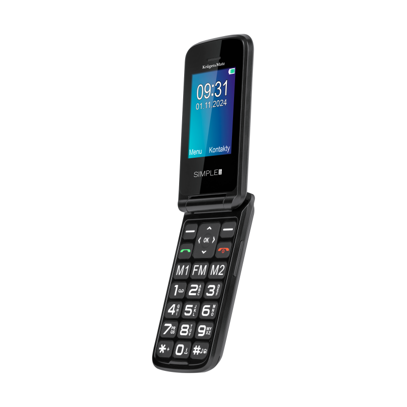Krüger&Matz Telefon Gsm Dla Seniora Kruger&Matz Simple 931 4G [[