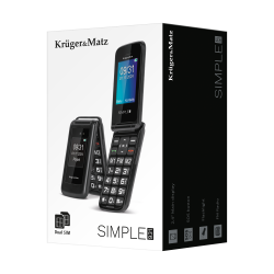 Krüger&Matz Telefon Gsm Dla Seniora Kruger&Matz Simple 931 4G [[
