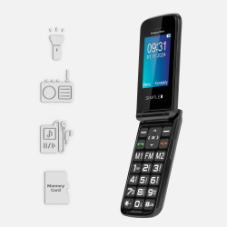Krüger&Matz Telefon Gsm Dla Seniora Kruger&Matz Simple 931 4G [[