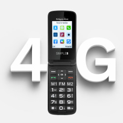Krüger&Matz Telefon Gsm Dla Seniora Kruger&Matz Simple 931 4G [[
