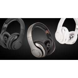 Krüger&Matz Bezprzewodowe Słuchawki Nauszne Kruger&Matz Model Street 3 Wireless, Kolor Czarny [[